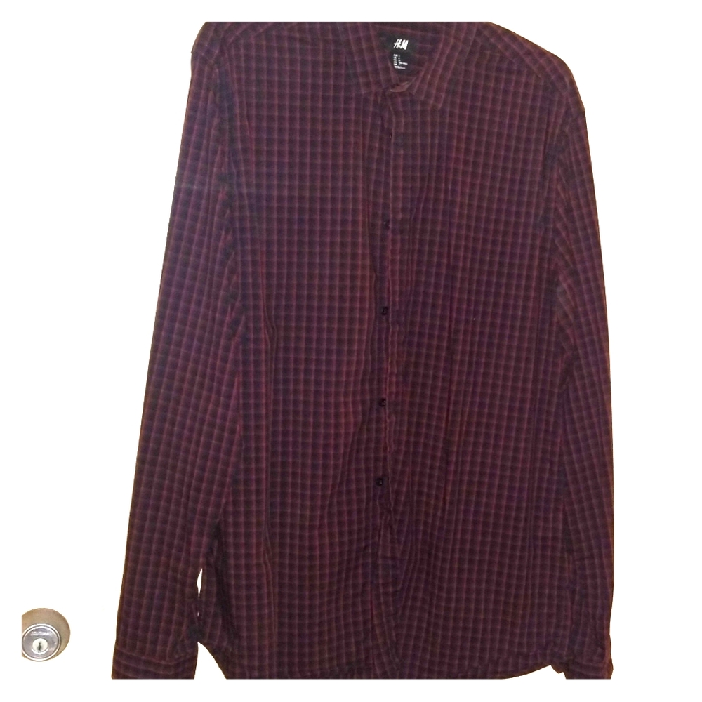 Men's H&M long sleeve flannel